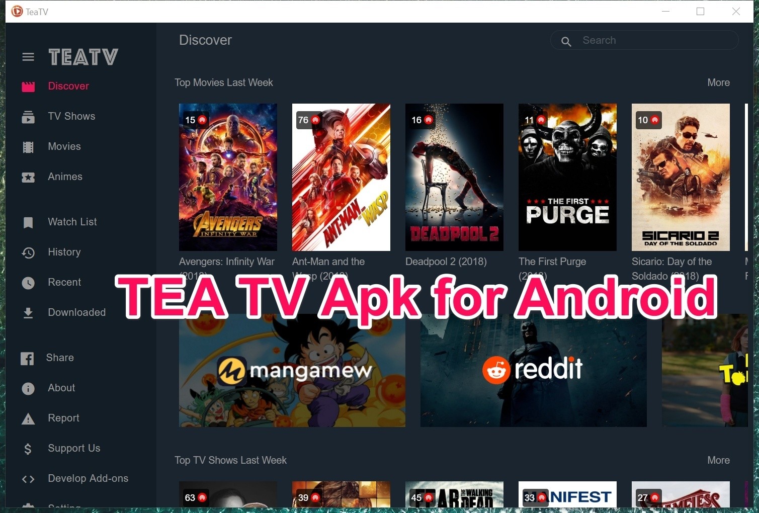 teatv apk download for android